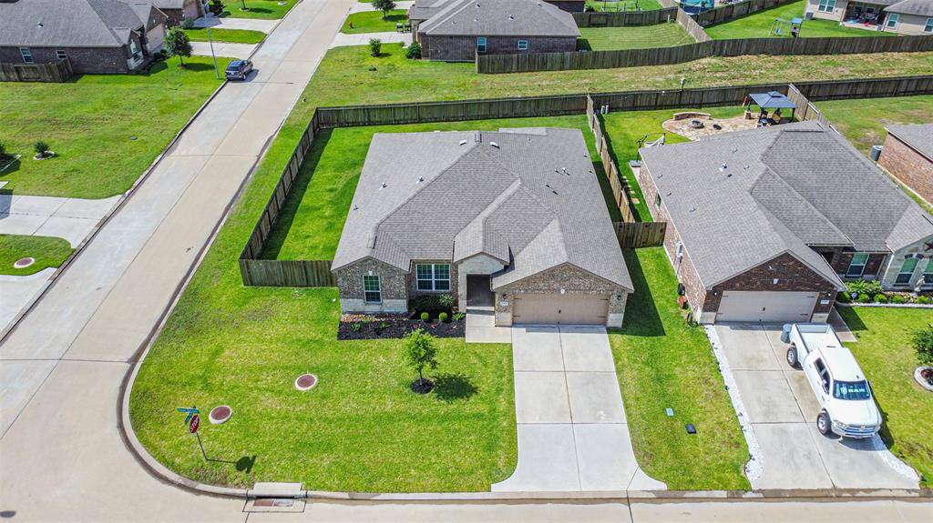 This corner lot is a prime location for privacy and space.