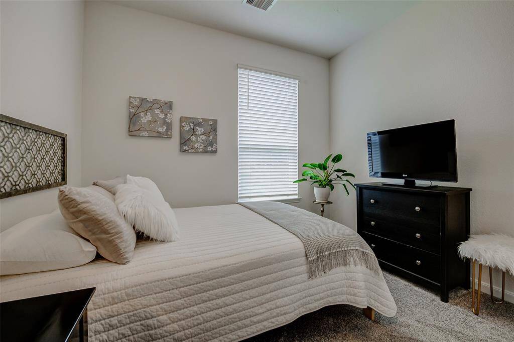 The thoughtful split-bedroom layout provides maximum privacy.