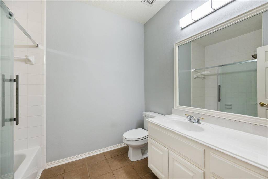 Third Upstairs Bath with Direct Access: Located just off the game room and one of the secondary bedrooms, this full bath offers convenience, privacy, and fresh finishes that match the rest of the home.