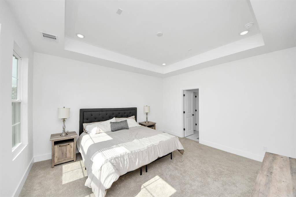 Primary bedroom on the third floor