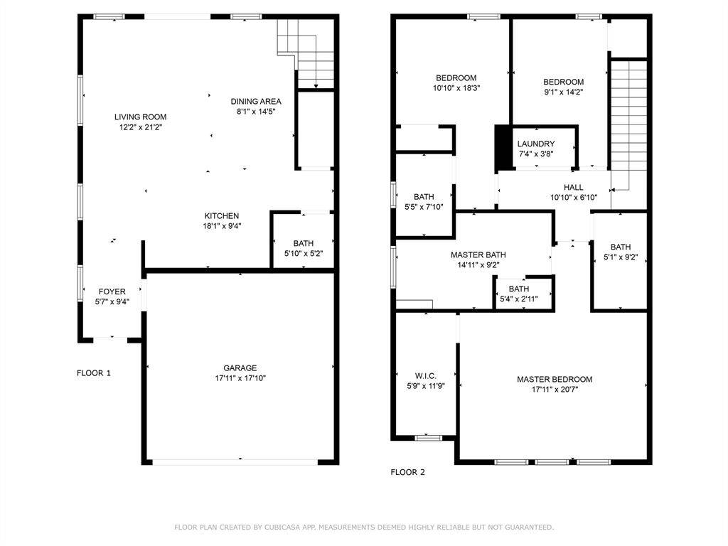 Digital floor plan