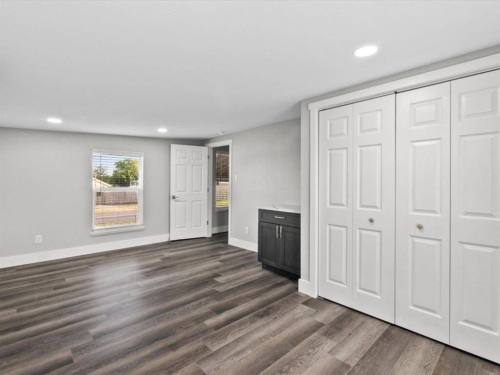 Bedroom with Large Closet