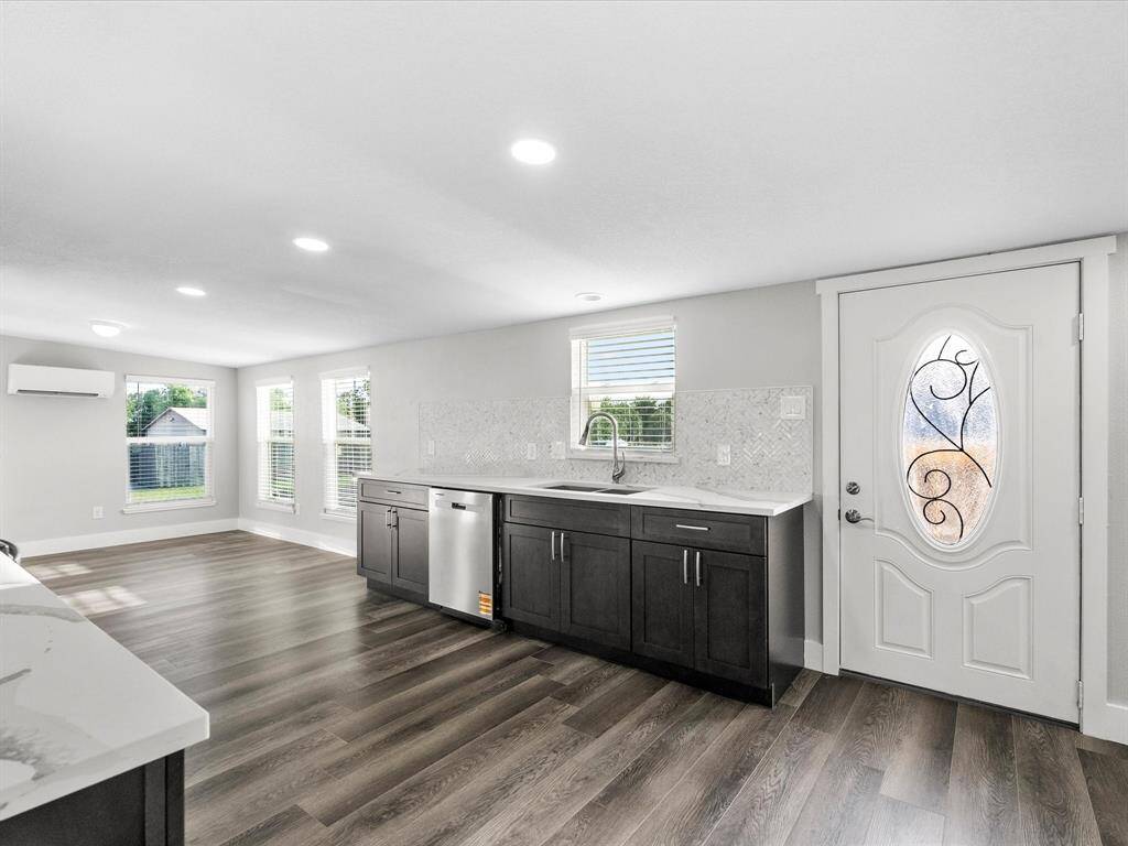 Entry and Kitchen