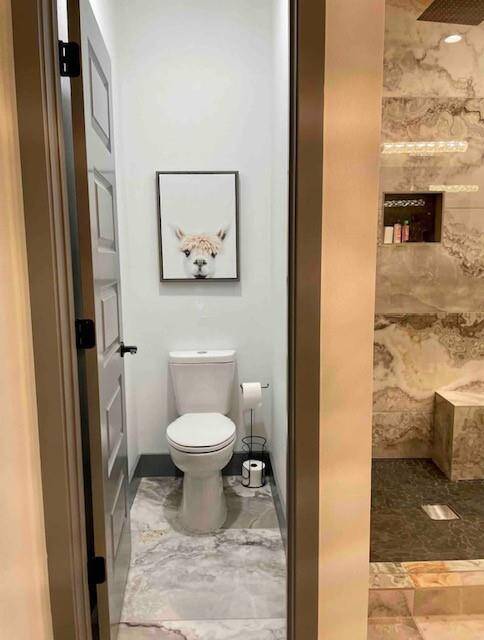 Master bathroom
