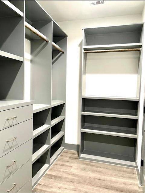 Master closet