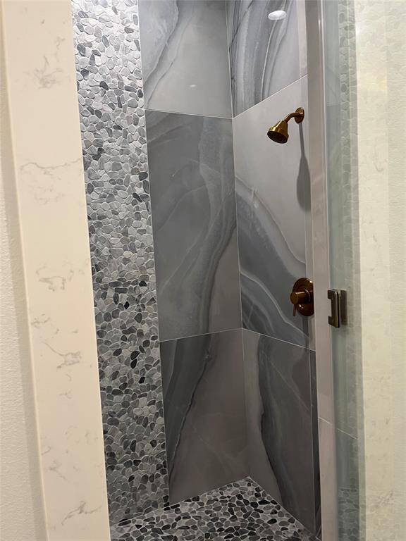 Primary bath walk in shower.