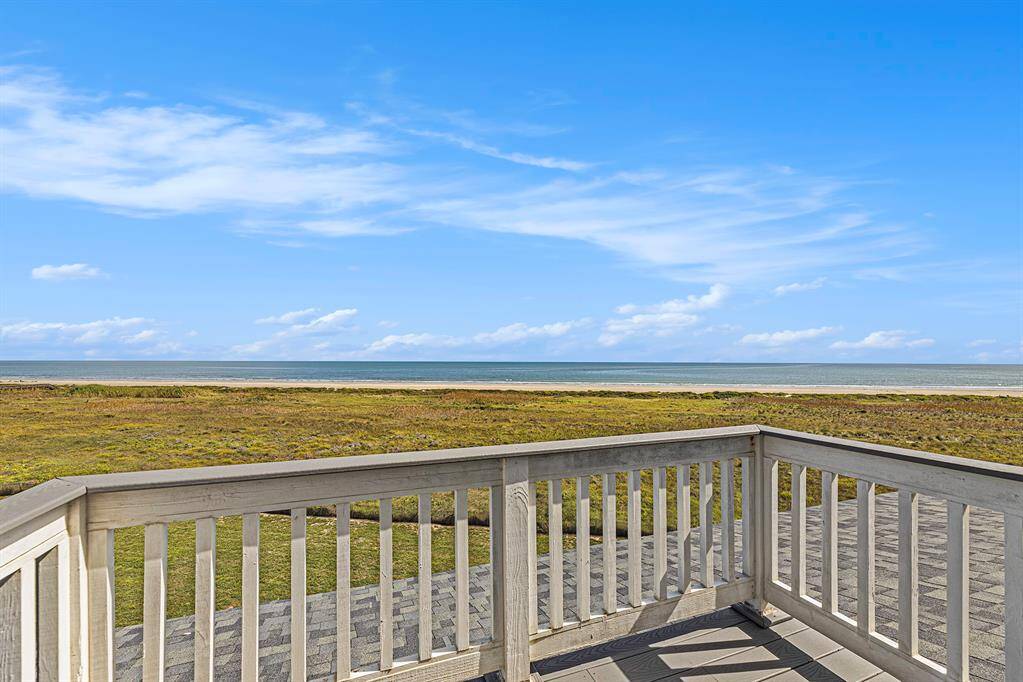 View from loft balcony on the third floor.