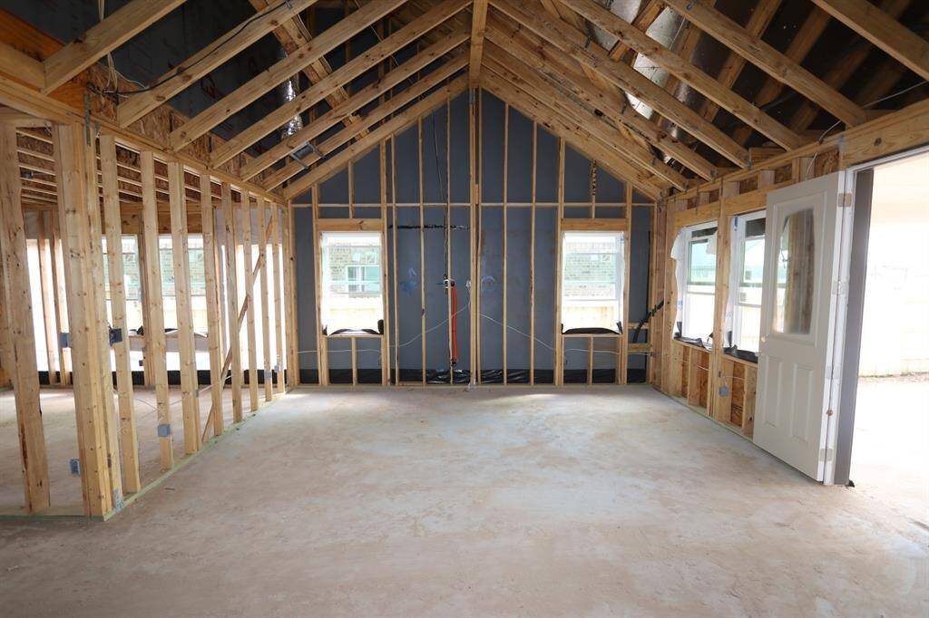Stunning great room with high ceilings - still under construction!