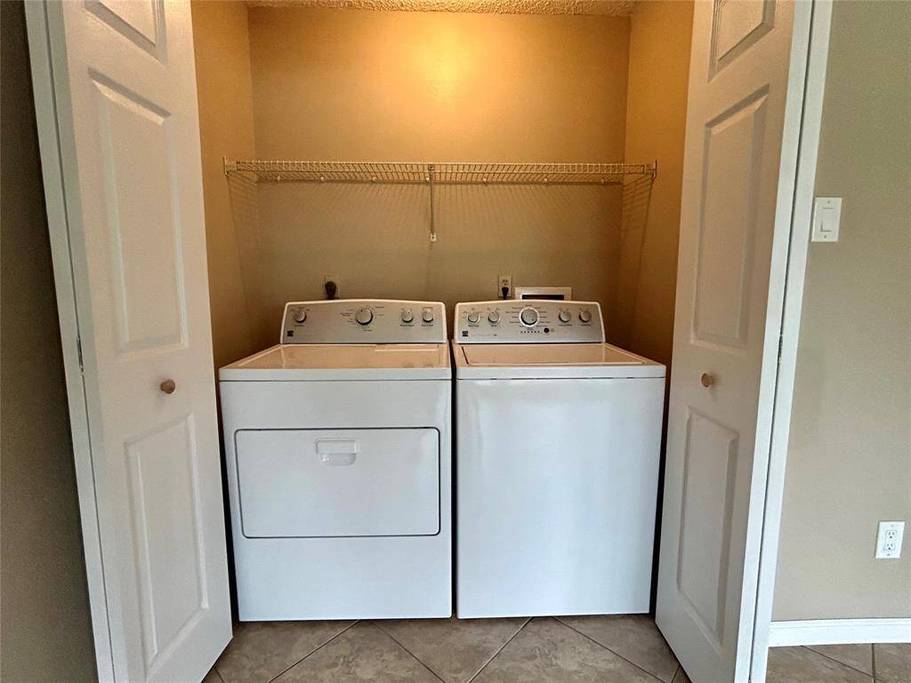 In house laundry.