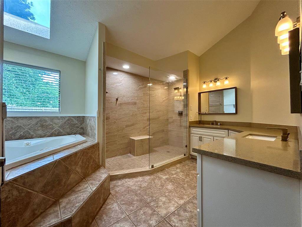 Primary bathroom.