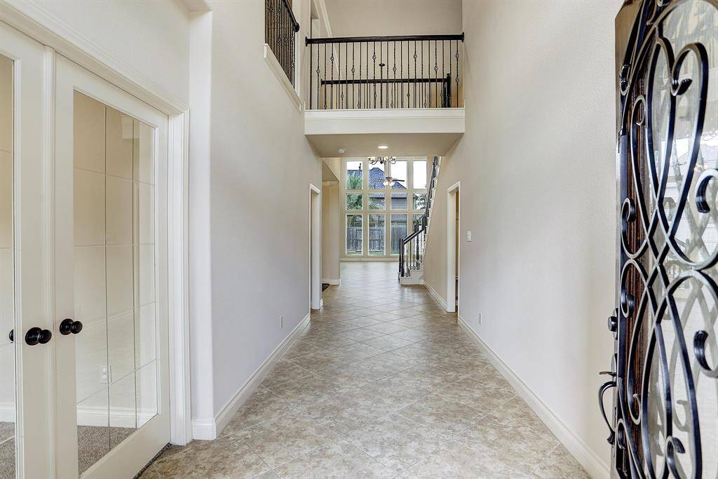Two story entry