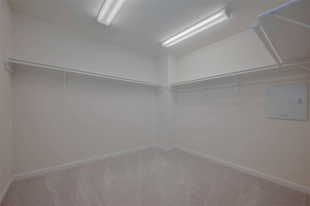 Very large primary closet
