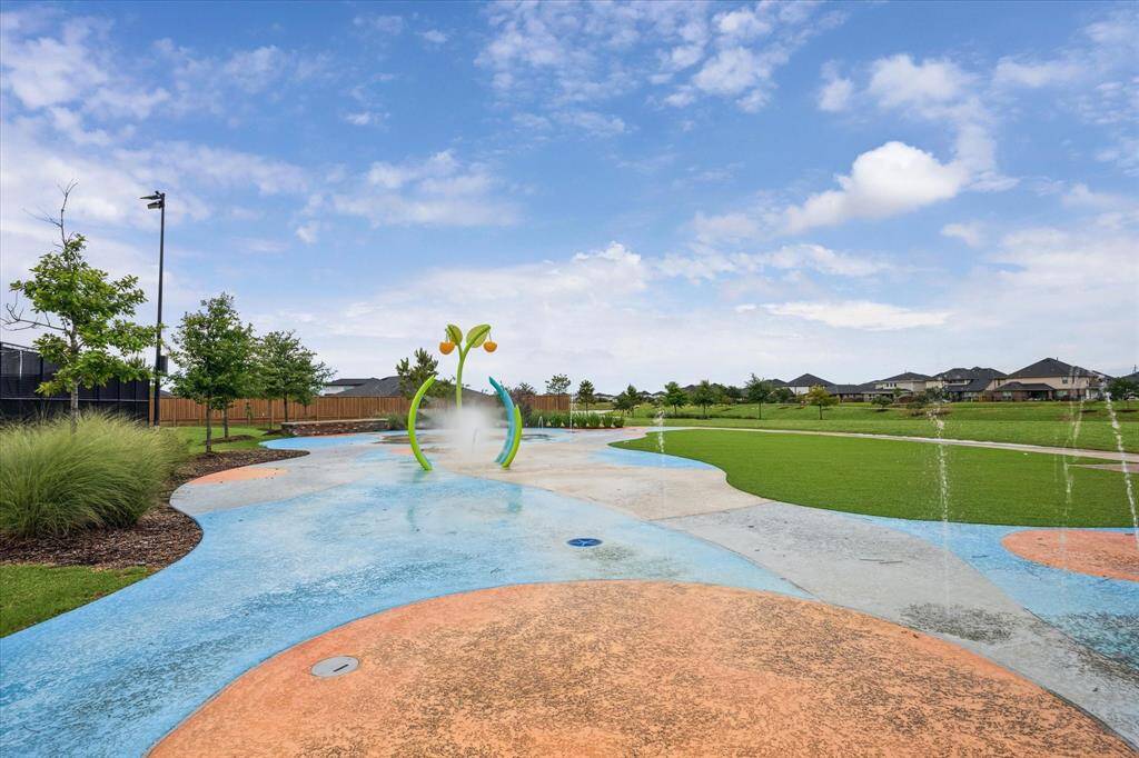 This is the splash pad in Tamarron; perfect for the grandkids.