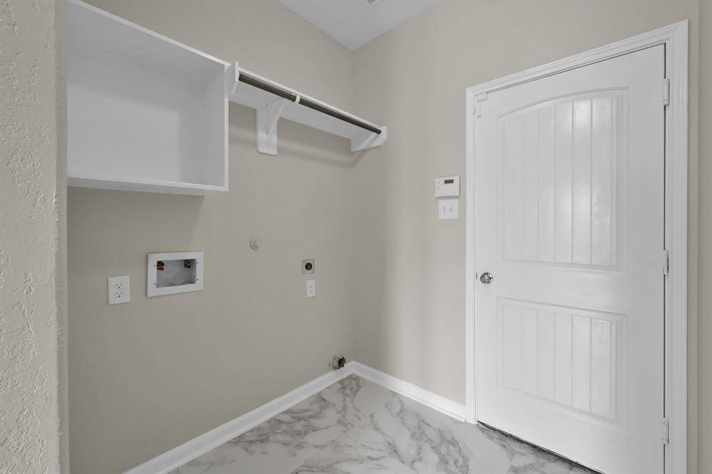 Utility room. Door is to the Garage.
