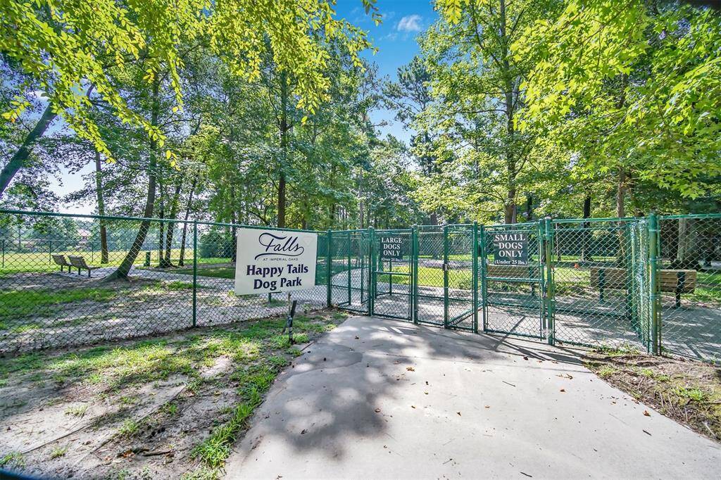Dog park at Lake club