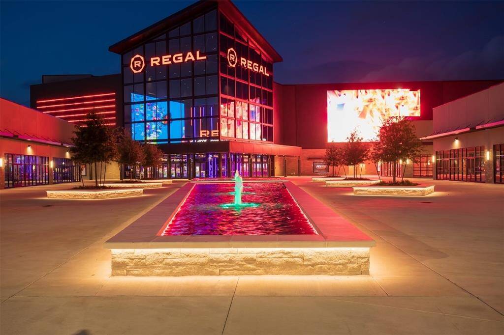 Catch your favorite movie downthe street at Regal cinema