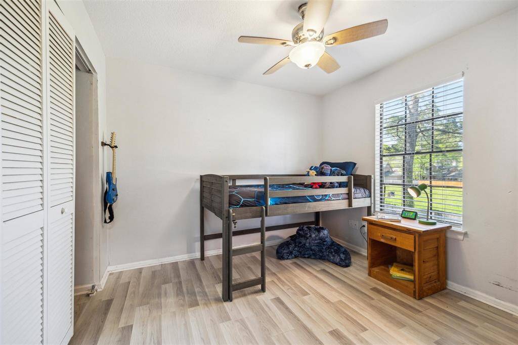 Secondary bedroom located upstairs