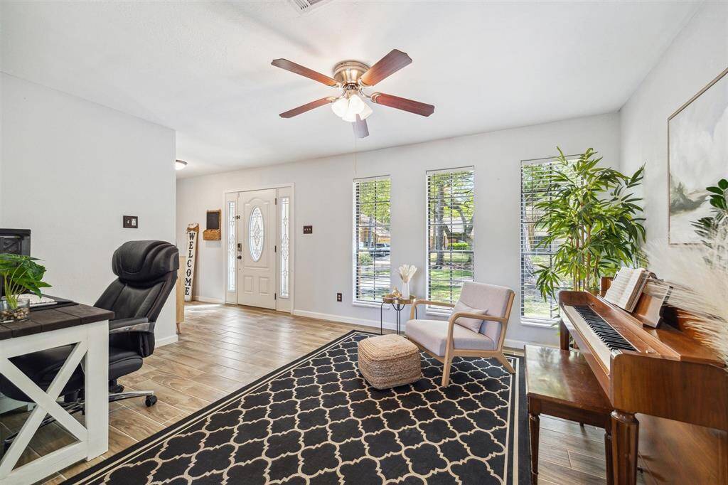 Alternate view of formal living room.