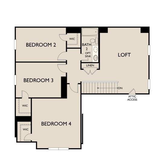 The Hyde Floor plan