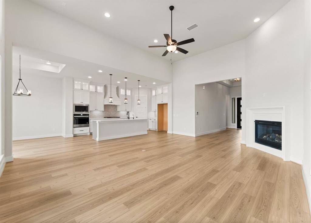 The Open Plan Allows Seamless Movement Between Rooms