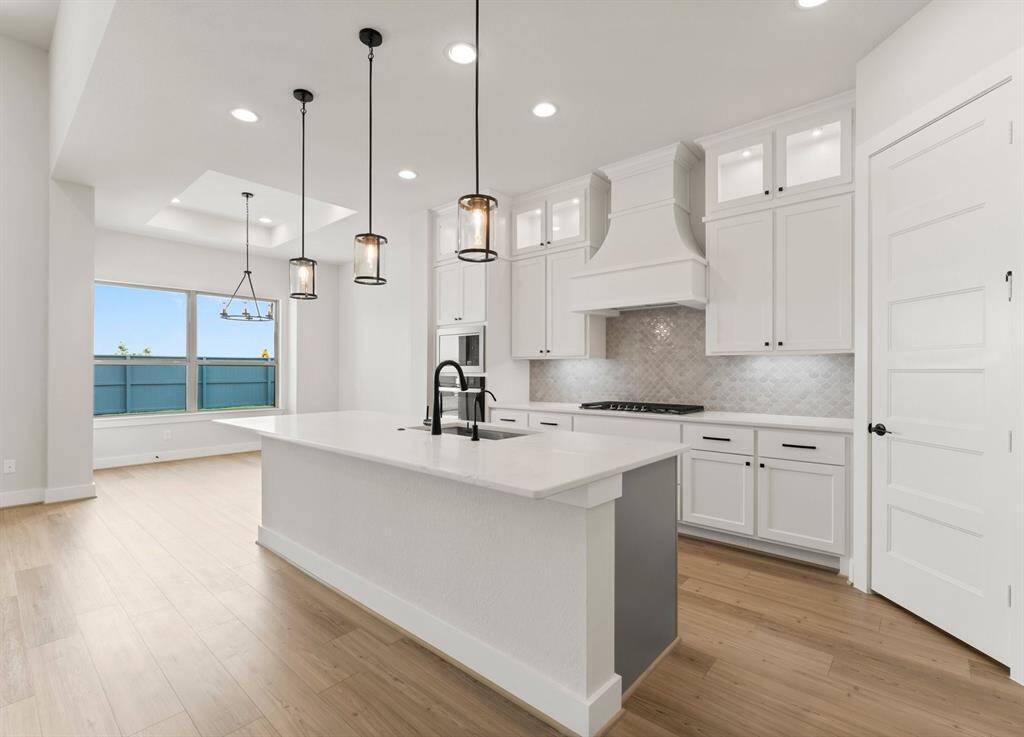 The Island Offers Additional Dining Space