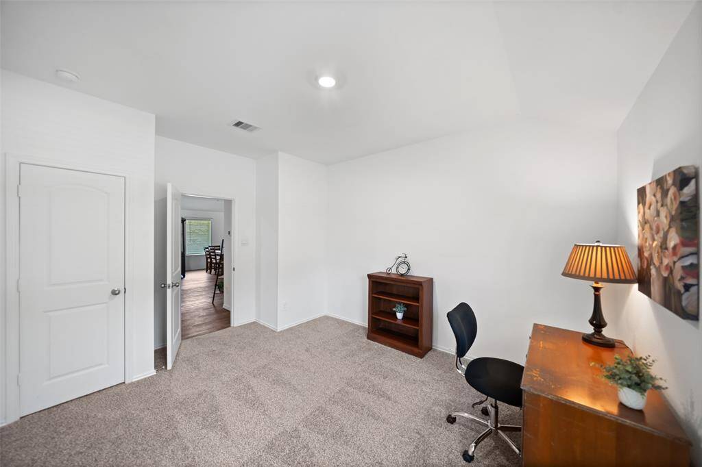 Largest Secondary Bedroom #2 is right off of the kitchen & could be used as Gameroom/Media room or Study