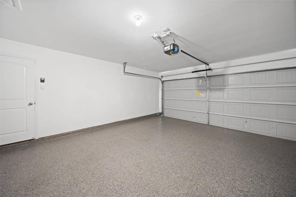 Garage recently had a professionally applied epoxy flooring!