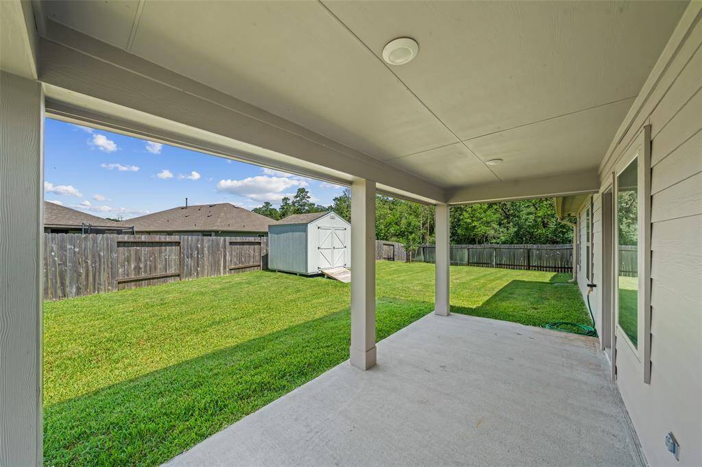Relax on your 20x10 covered patio!!