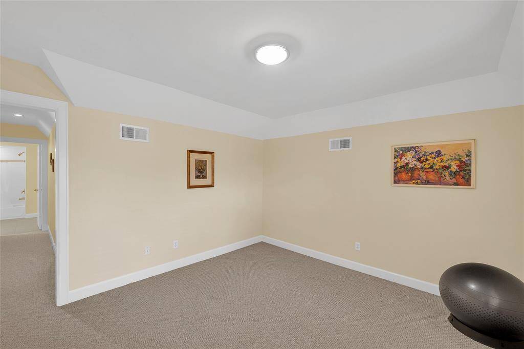 Fourth bedroom or gameroom or flex space with full bath