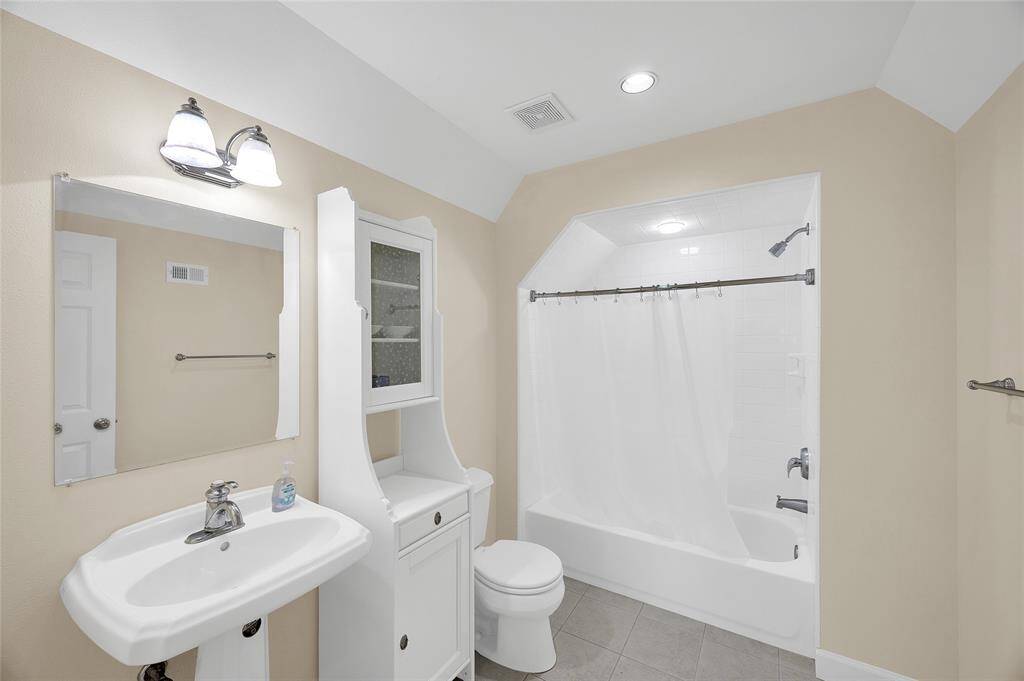 Updated third full bath
