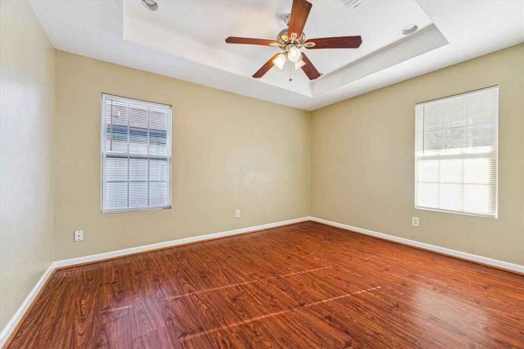 Spacious bedrooms