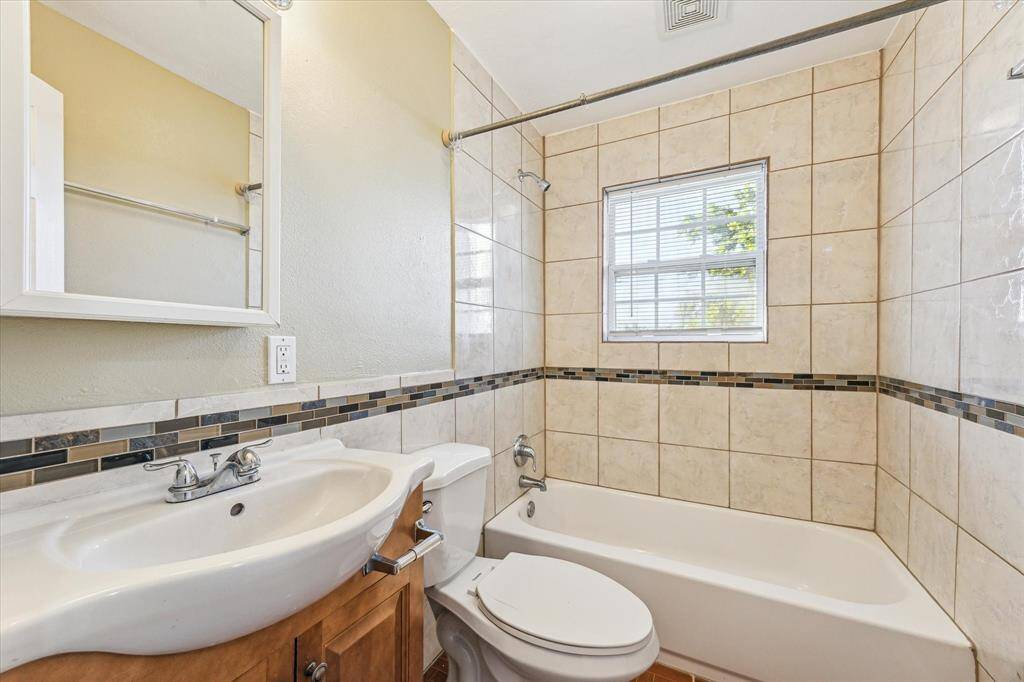 Updated and clean - guest bathroom.