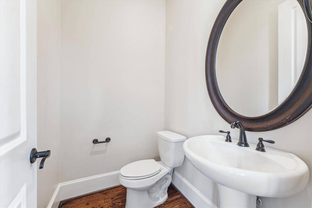Power bath on the second floor