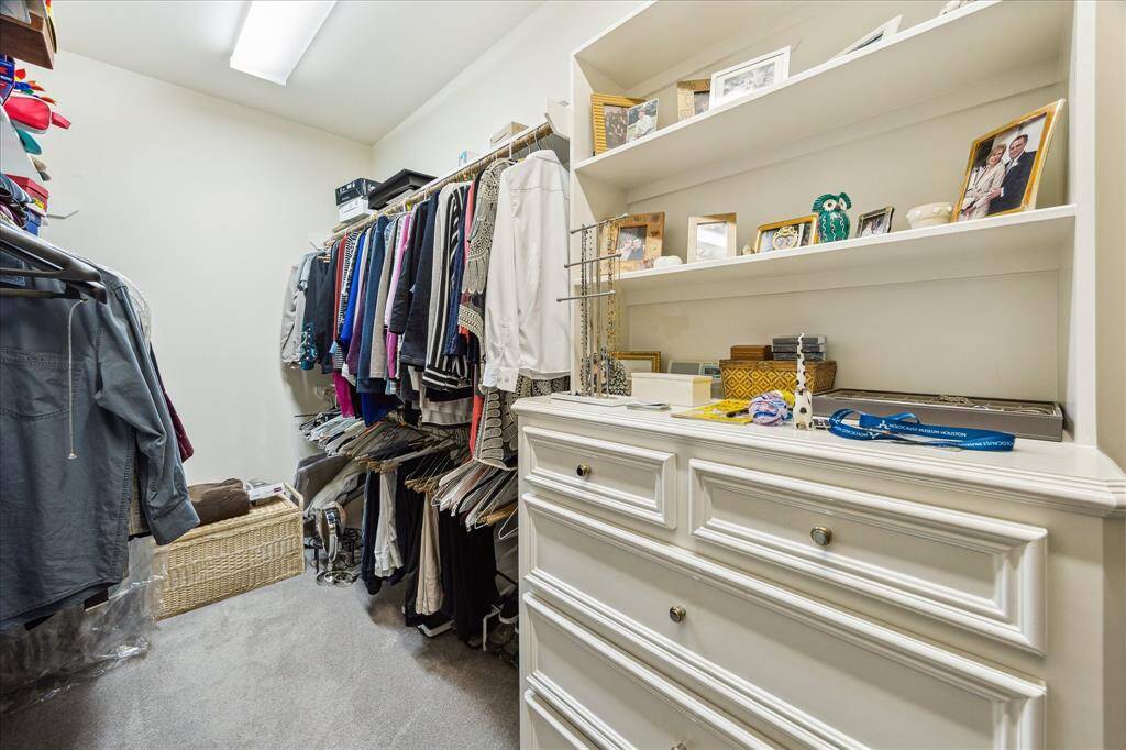 one of the primary walkin closets (there are 2)