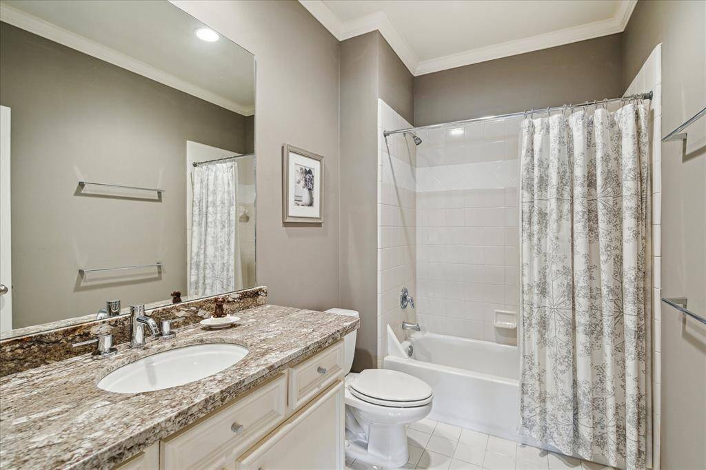 one of secondary bathrooms