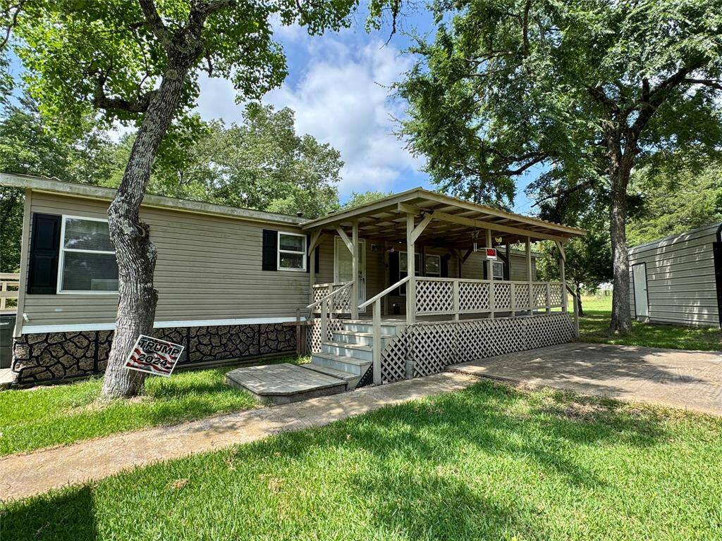 Lots of improvements on this beautiful property. One of the first things you'll notice is the skirting!!