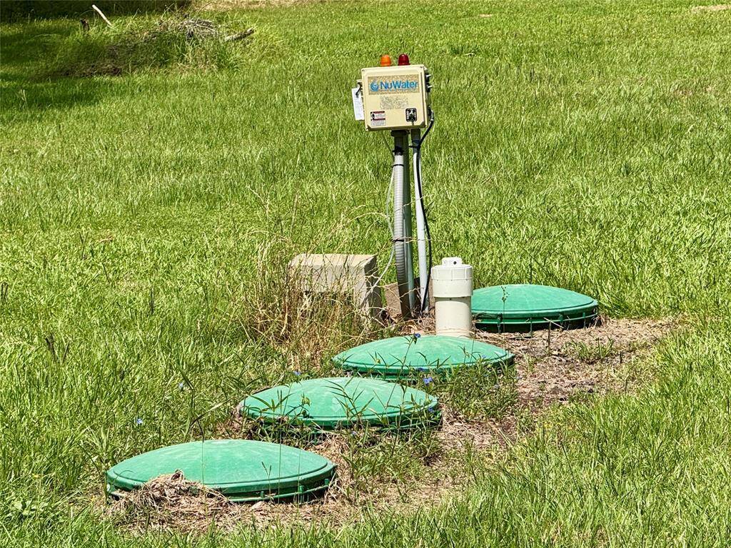 Seller replaced old septic with aerobic septic.