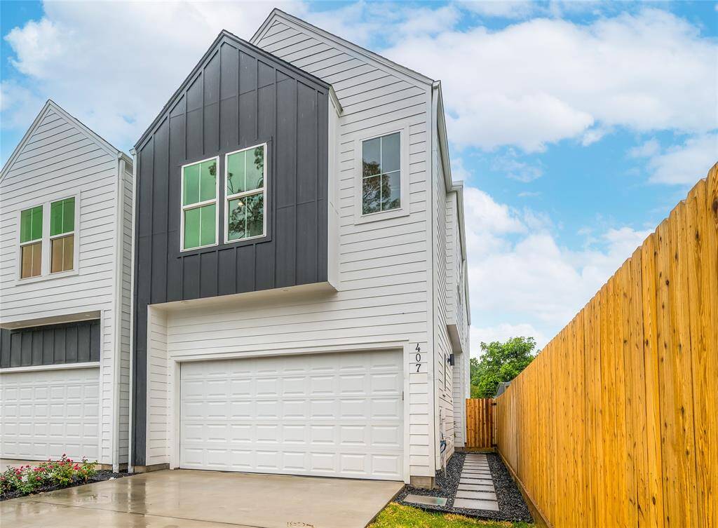 Privated double wide driveway