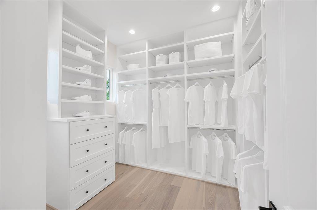Primary closet with no expense spared