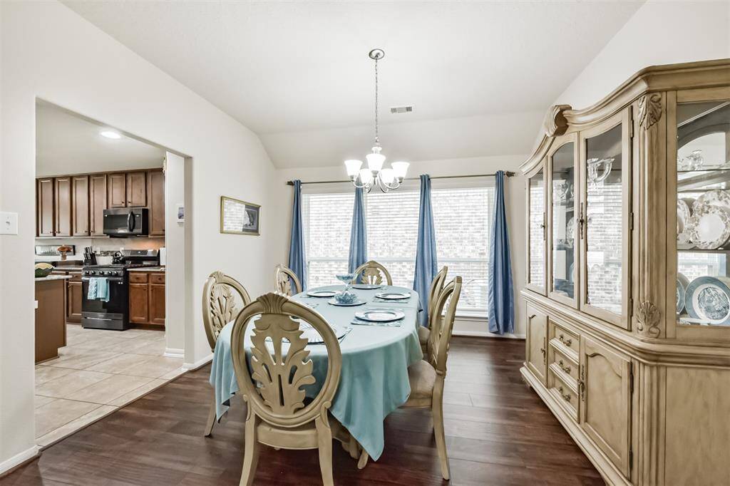 Imagine hosting your family and friends in the formal dining room. This space could hold a very large table in multiple shapes.