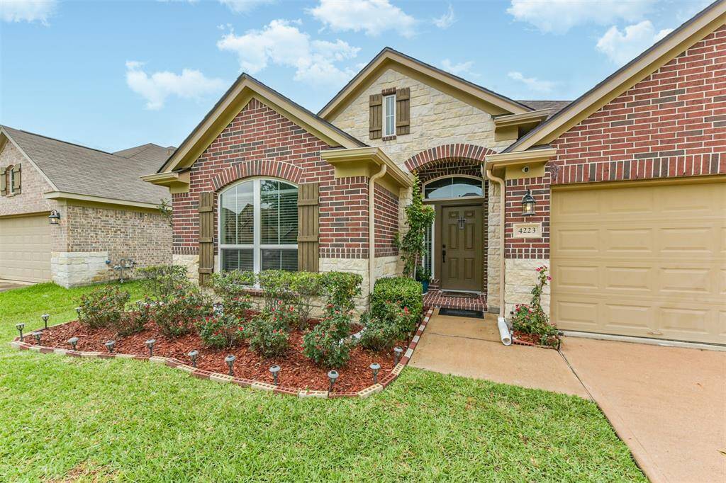 Beautiful exterior finishes. The front door slab was upgraded to brick. See attached Improvements List for all upgrades.