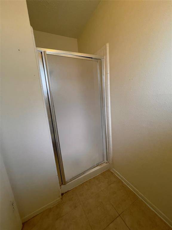 Primary shower.