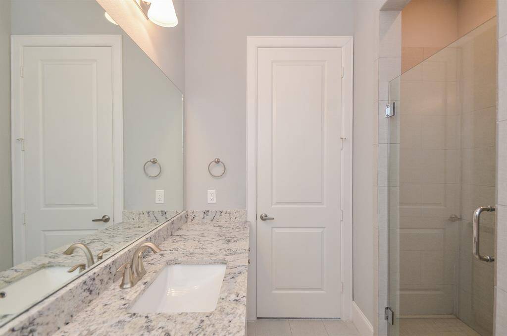 Photos from previous listing. Bathroom attached to first floor (ground floor) bedroom.