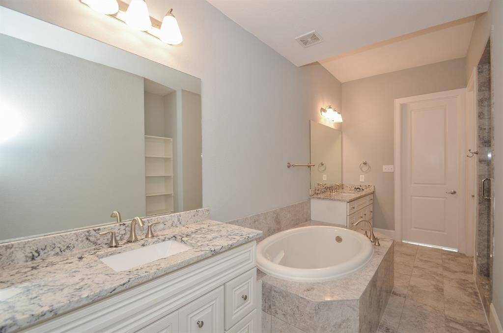 Master bathroom!  Stunning!