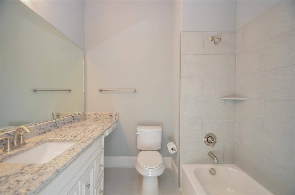 Bathroom #3 attached to bedroom #3.