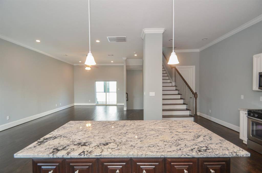 Photos from previous listing.Fabulous open concept kitchen and living!  Look at this spectacular island!  Just think of all the entertaining that you could do here!