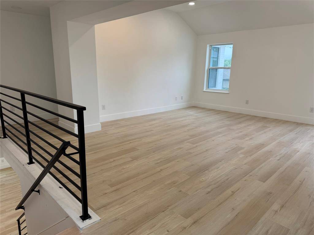 Upstairs game room.