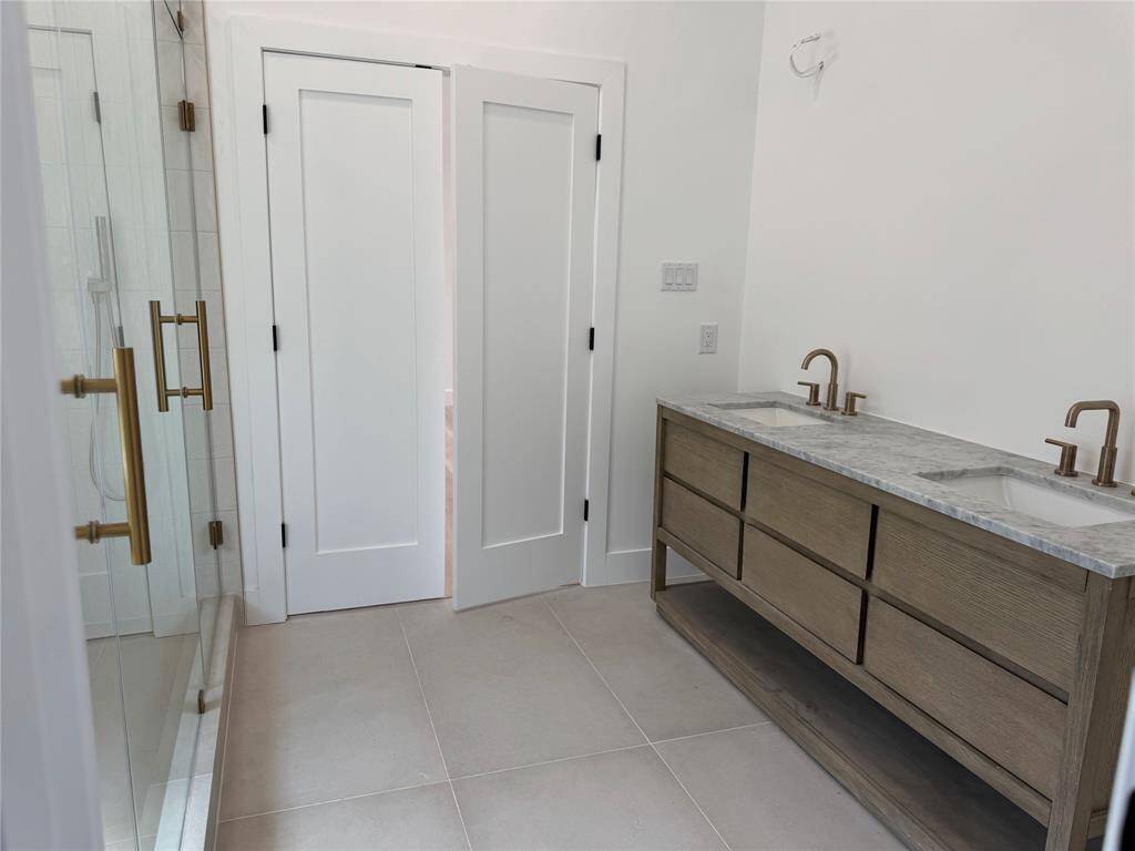 Primary bathroom.
