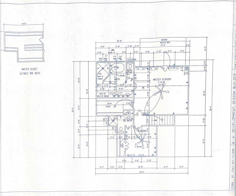 Construction drawing - 2nd floor