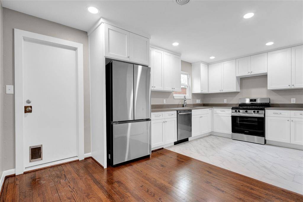 Newly remodeled kitchen with all new appliances.